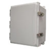 12x10x6 Enclosure with Solid Door, Latch Locks, and 8 RPTNC Bulkhead Holes for Cisco DART APs