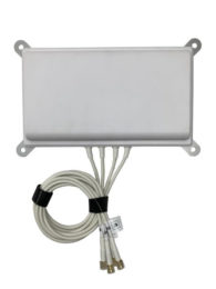 2.4/5 GHz 6 dBi Wi-Fi Flush Mount Directional Antenna with 4 RPSMA Male Connectors | Image 1