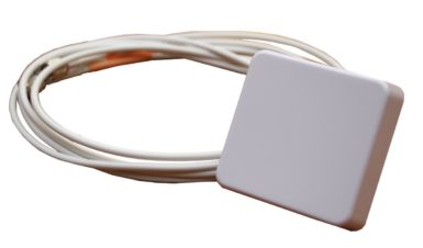 2.4/5/5.9-7.125GHz 6dBi Wi-Fi 6 Femto Patch Antenna with  4 RPSMA Male Connectors and Articulating Mount | Image 1