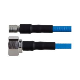 3 ft SPP-250-LLPL Cable Assembly with QMA Male - 4.3/10 Male Connectors | Image 1