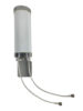 617-960/1710-3800 MHz 3/5 dBi CBRS/LTE Omni Antenna with 2 N Female Connectors