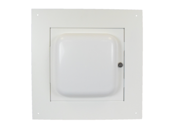 Wi-Fi Hard Lid Ceiling Mount with Interchangeable Door and Universal AP Cover- White | Image 1