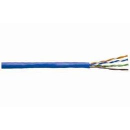 Category 6 Enhanced Cable, U/UTP, Riser, Blue Jacket, 4 pair, 1000' | Image 1