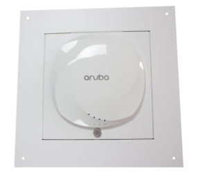 Hard Lid Ceiling Tile Mount with Interchangeable Door for the Aruba 655 Access Point | Image 1