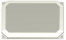 2.4/5 GHz 8 dBi Directional Antenna with 6 RPSMA Male Connectors