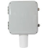 NEMA 4X Polycarbonate Enclosure with Wi-Fi Omnidirectional Antenna, 4 RPSMA Connectors, 12 x 10 x 5 in.