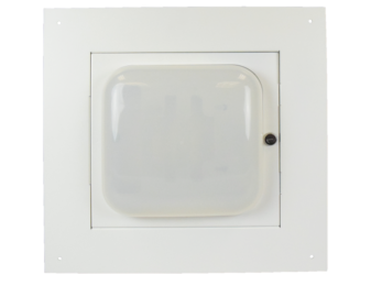 Wi-Fi Hard Lid Ceiling Mount with Interchangeable Door and AP Cover- Semi-Transparent | Image 1