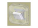 2.4/5 GHz 6 dBi Protected Directional Wi-Fi Antenna Kit with Micro Patch Antenna (RPTNC Connectors), AP Cover, and Low Profile Articulating Mount