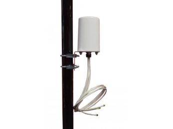 2.4/5 GHz 5/6 dBi Wi-Fi Omni Antenna with 4 RPTNC Male Connectors | Image 1