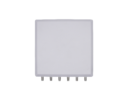 2.4/5 GHz 6 dBi Wi-Fi Universal Patch Antenna with 6 Connector ports and 10” Strong Arm Mount