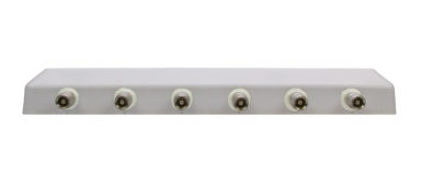 2.4/5 GHz 6 dBi Wi-Fi Universal Patch Antenna with 6 Connector ports and 10” Strong Arm Mount | Image 2