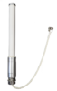 698-2170 MHz 2/4 dBi LTE Mobile Outdoor Omni Antenna with 1 N Female Connector