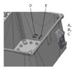 Non-Metallic Latch with Installation Instructions