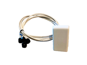 4.9/5.9 GHz 7 dBi Wi-Fi Pico Patch Antenna with 4 RPTNC Male Connectors | Image 1