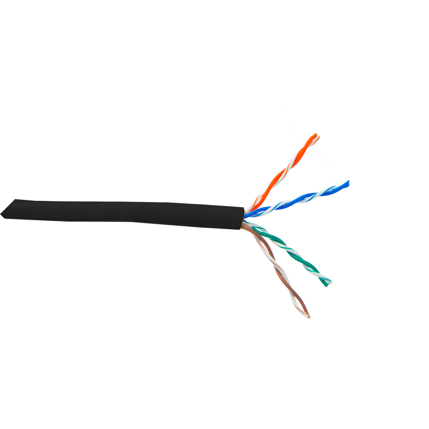 Câble réseau IP 4 paires F/UTP (blindé) Catégorie 6 350MHz gaine outdo