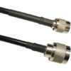 2' TWS240 Jumper with N-Style Male to TNC Male Connectors