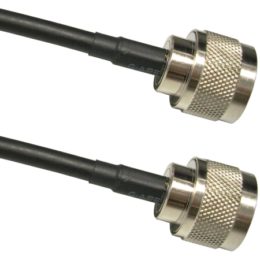 2 ft 195 Series Cable Assembly with N Male - N Male Connectors | Image 1