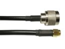 10 ft LMR®-240 Series Cable Assembly with N Male - SMA Male Connectors