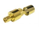 RPSMA Male Connector for TWS-600 Cable with Captivated Center Pin