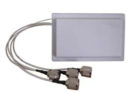 2.4/5GHz 2.5/4dBi Wi-Fi Omni Antenna with 4 RPTNC Connectors