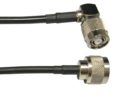 5 ft 195 Series Cable Assembly with N Male - RPTNC Male Connectors