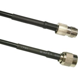 1.5 ft 100 Series Cable Assembly with RPTNC Female - RPTNC Male Connectors | Image 1