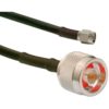 2 ft 200 Series Cable Assembly with N Male - SMA Male Connectors