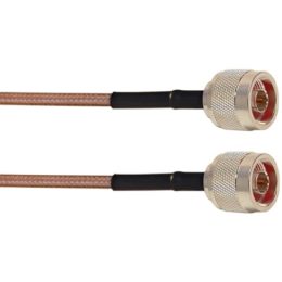 3 ft RG142P Cable Assembly with N Male - N Male Connectors | Image 1