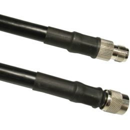 25 ft 400 Series Cable Assembly with RPTNC Male - RPTNC Female Connectors | Image 1