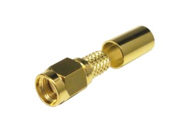 RPSMA Male Connector for TWS-240 Cable with Captivated Center Pin | Image 1