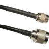 2 ft 195 Series Cable Assembly with N Male - TNC Male Connectors