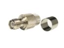 RPTNC Female Connector for TWS-600 Cable with Captivated Center Pin