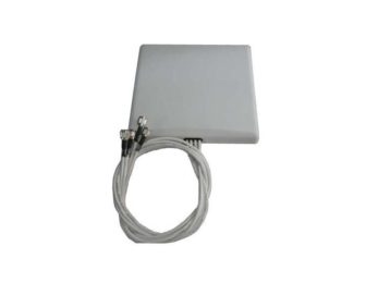 2.4/5 GHz 6 dbi MIMO Quad Patch Antenna with 4 RPTNC Male Connectors | Image 1