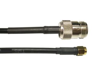 3 ft 195 Series Cable Assembly with N Female - RPSMA Male Connectors | Image 1