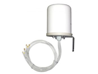 2.4/5 GHz 6 dBi Wi-Fi Omnidirectional Antenna with 6 RPSMA Male Connectors | Image 1