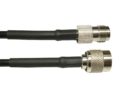 15 ft 195 Series Cable Assembly with RPTNC Female - RPTNC Male Connectors