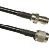 5 ft 240 Series Cable Assembly with RPTNC Male - RPTNC Female Connectors