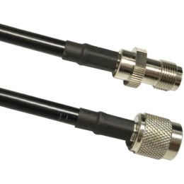 5 ft 240 Series Cable Assembly with RPTNC Male - RPTNC Female Connectors | Image 1