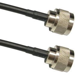 1 ft 195 Series Cable Assembly with N Male - N Male Connectors | Image 1