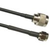 2 ft 195 Series Cable Assembly with N Male - SMA Male Connectors