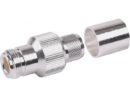 N-Style Female Connector for TWS-600 Cable with Captivated Center Pin