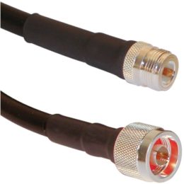 25 ft 400 Series Cable Assembly with N Male - N Female Connectors | Image 1