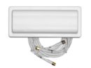 2.4/5GHz 2.5/4dBi Wi-Fi Omni Antenna with 3 RPSMA Connectors