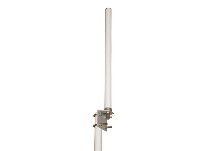 820-960 MHz 6 dBi LTE White Fiberglass Omni Antenna with 1 N Female ...