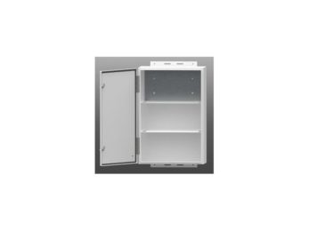 Aluminum Enclosure with Solid Door and Latch Locks, 40 x 27 x 13 in, NEMA 4X | Image 1