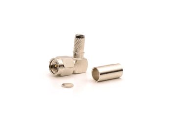 SMA Right Angle Male Connector for TWS-195 | Image 1