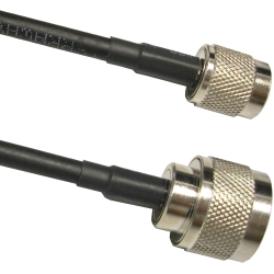 3 ft 195 Series Cable Assembly with N Male - RPTNC Male Connectors | Image 1