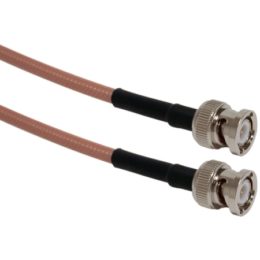 3 ft RG142P Cable Assembly with BNC Male - BNC Male Connectors | Image 1
