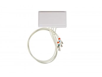 2.4/5/6 GHz 6 dBi Wi-Fi Directional Antenna with 4 RPSMA Male Connectors | Image 1