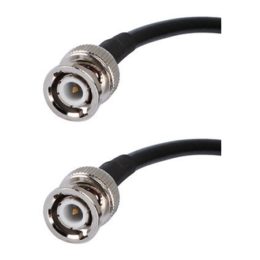 25 ft RG58A/U Cable Assembly with BNC Male - BNC Male Connectors | Image 1